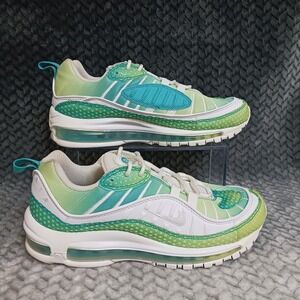 Nike Air Max 98 SE Bubble Pack Aqua Green White Women's Sneakers Shoes Size 9